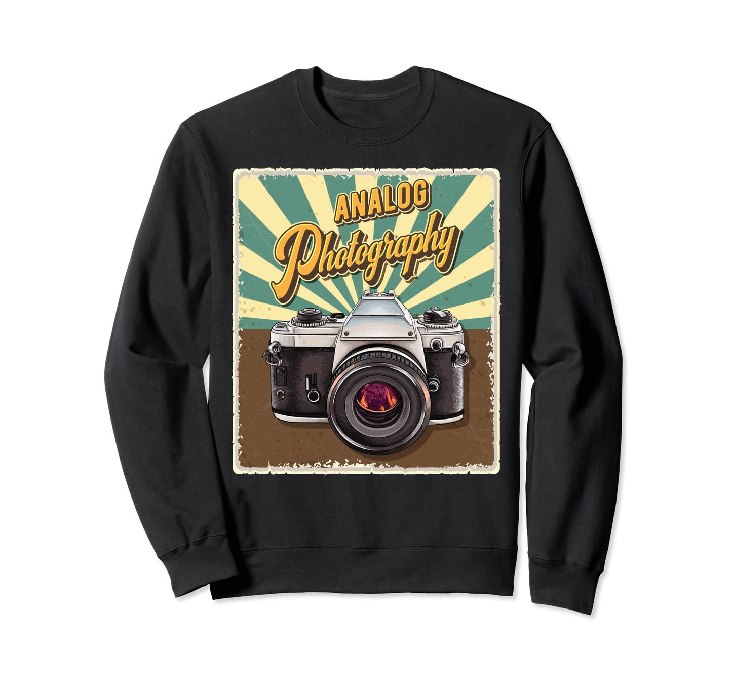 Nostalgia Analog Photography Sweatshirt - Aesthetic Graphic Men Women - T-Shirt, Sweatshirt, Hoodie
