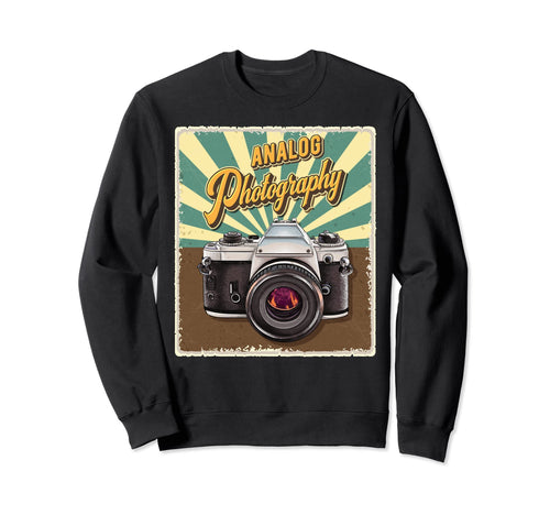 Nostalgia Analog Photography Sweatshirt - Aesthetic Graphic Men Women - T-Shirt, Sweatshirt, Hoodie