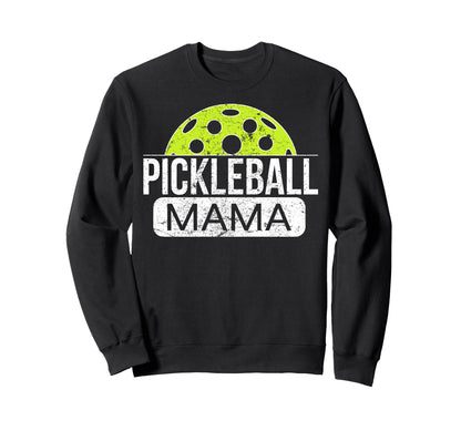 Pickleball Mama Game Day Player Sweatshirt - Graphic Print Unisex - T-Shirt, Sweatshirt, Hoodie