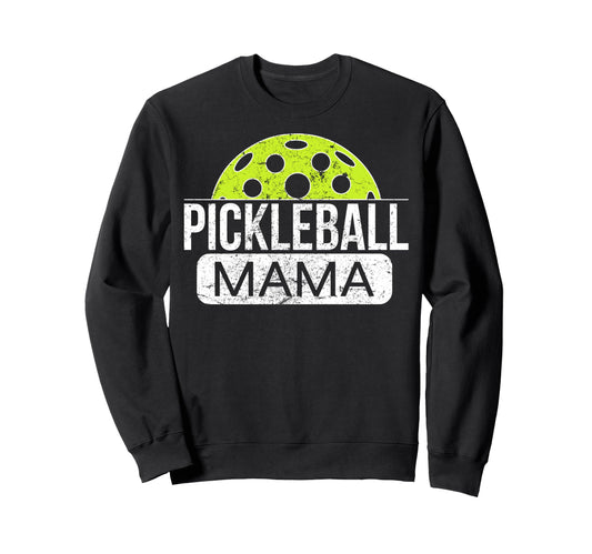 Pickleball Mama Game Day Player Sweatshirt - Graphic Print Unisex - T-Shirt, Sweatshirt, Hoodie