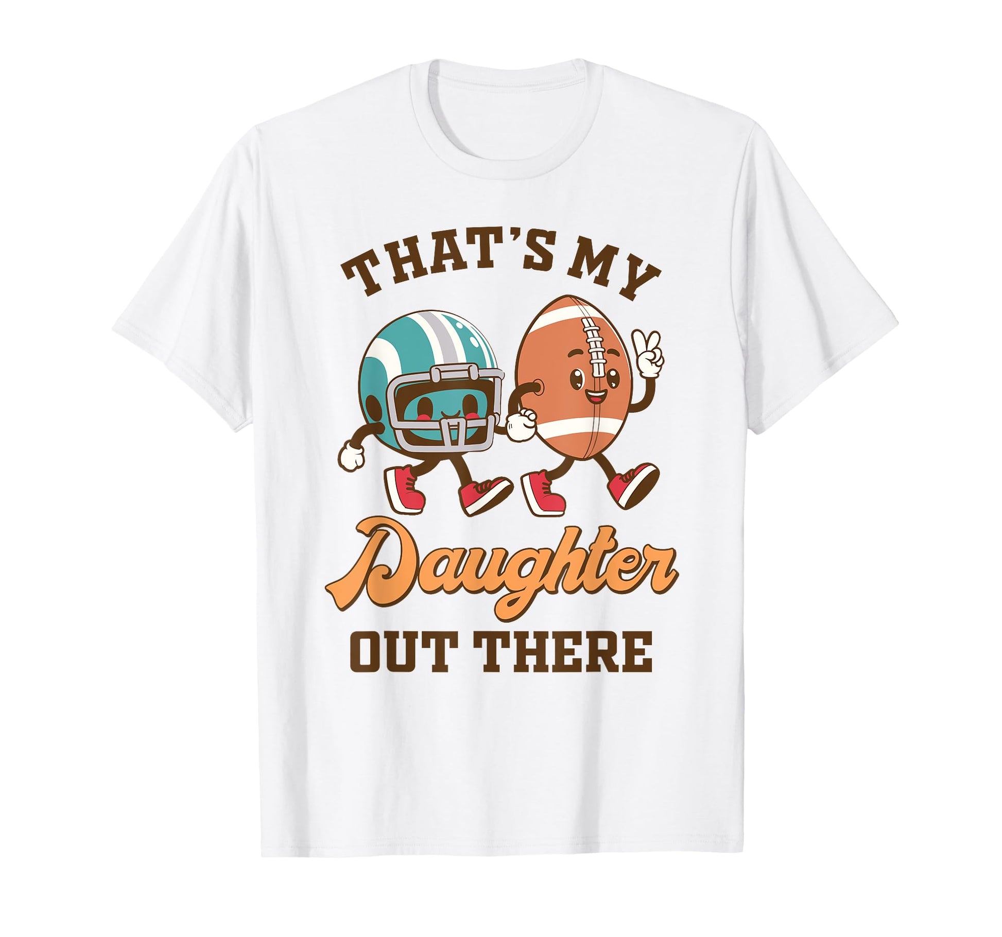 Football Mom Dad Biggest Fan Thats T-Shirt - Custom Art Print for Adults - T-Shirt, Sweatshirt, Hoodie