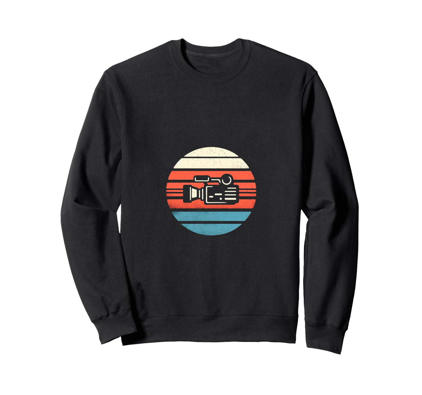 Video Camera Sweatshirt - Minimalist Print for Adults - T-Shirt, Sweatshirt, Hoodie
