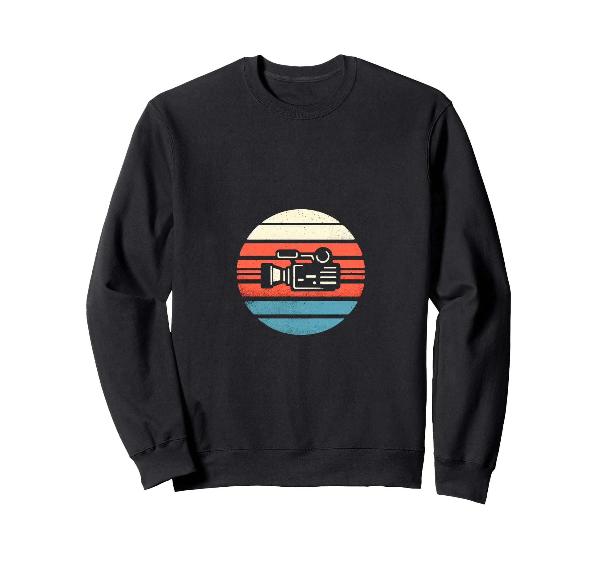 Video Camera Sweatshirt - Minimalist Print for Adults - T-Shirt, Sweatshirt, Hoodie