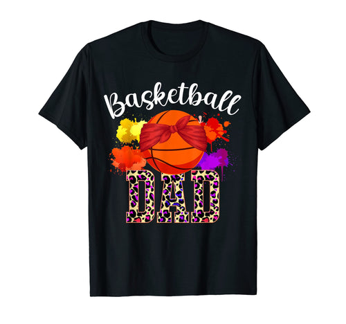 Leopard Basketball Tie Dye Dad Sport T-Shirt - Streetwear Style Unisex - T-Shirt, Sweatshirt, Hoodie