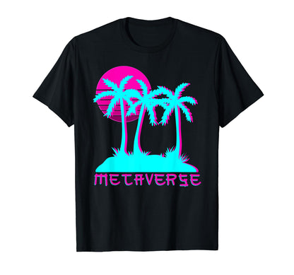 Metaverse Vaporwave Japanese Writing T-Shirt - Aesthetic Graphic Unisex - T-Shirt, Sweatshirt, Hoodie