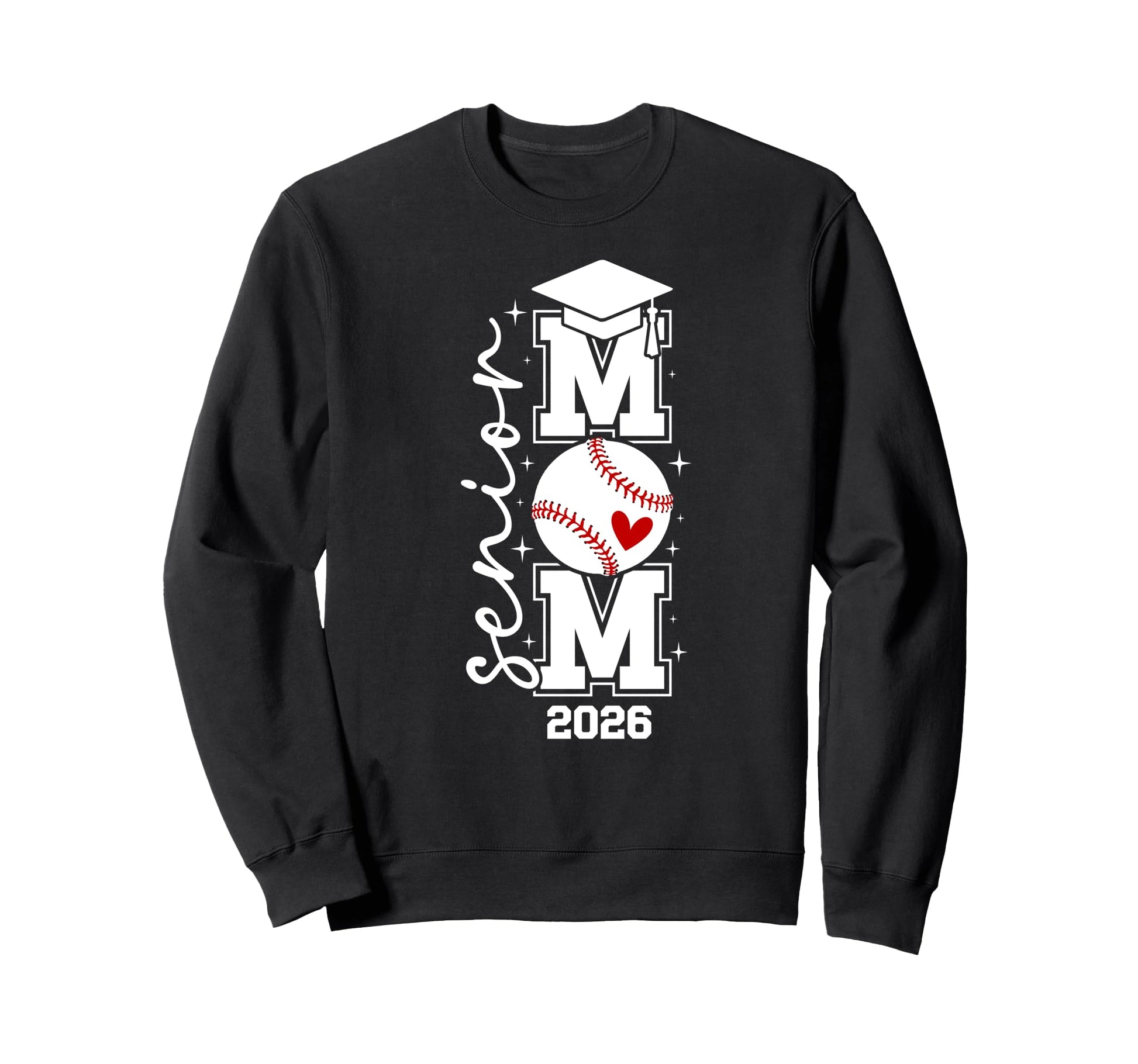 Baseball Senior Mom Senior Baseball Sweatshirt - Unique Graphic Unisex - T-Shirt, Sweatshirt, Hoodie
