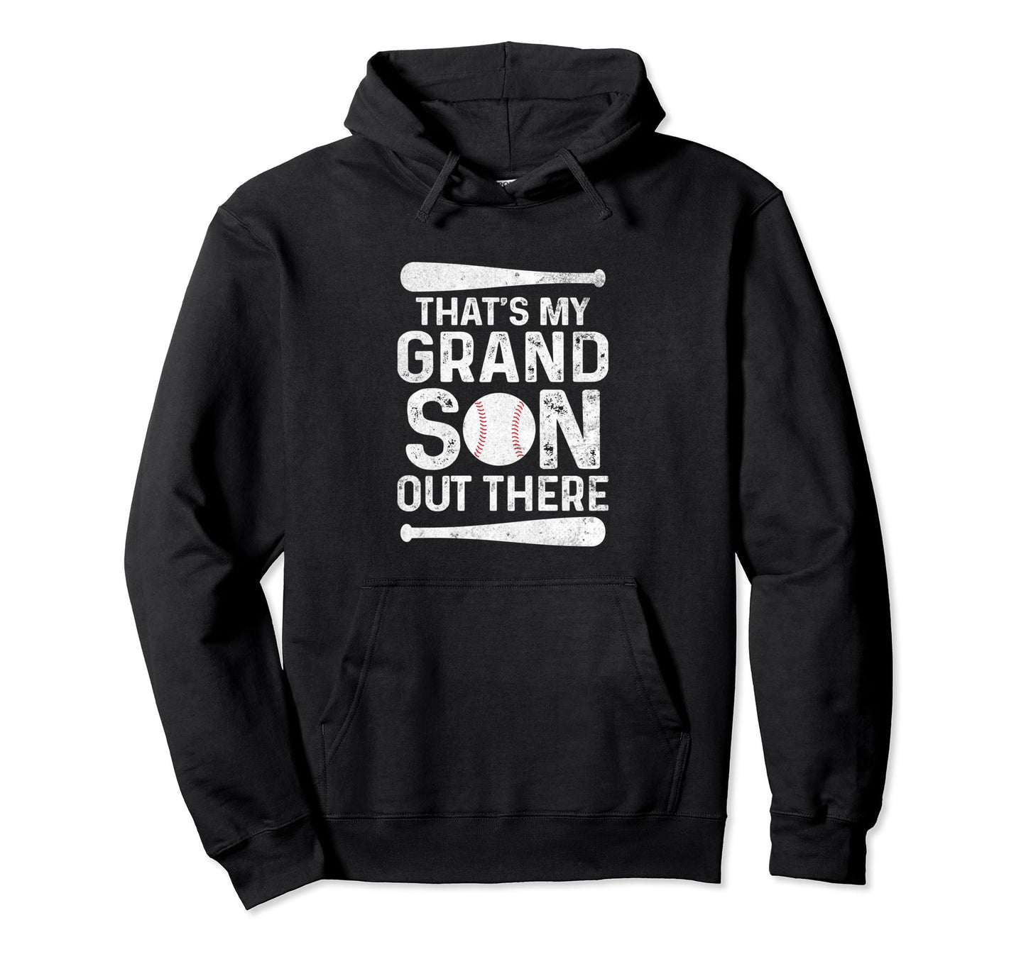 Thats My Grandson Out There Grandpa Hoodie - Custom Art Print Men Women - T-Shirt, Sweatshirt, Hoodie
