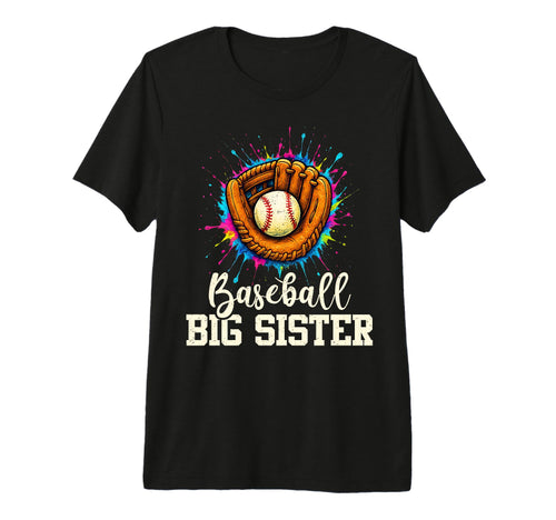 Baseball Big Sister Baseball Player T-Shirt - Aesthetic Graphic for Adults - T-Shirt, Sweatshirt, Hoodie
