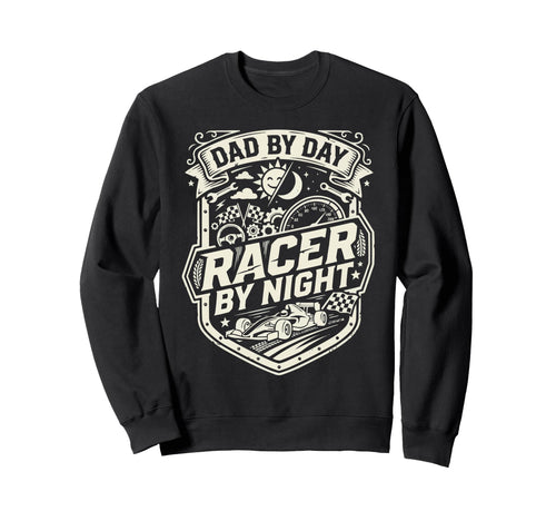Sim Racing Dad Virtual Racing Sweatshirt - Aesthetic Graphic for Adults - T-Shirt, Sweatshirt, Hoodie