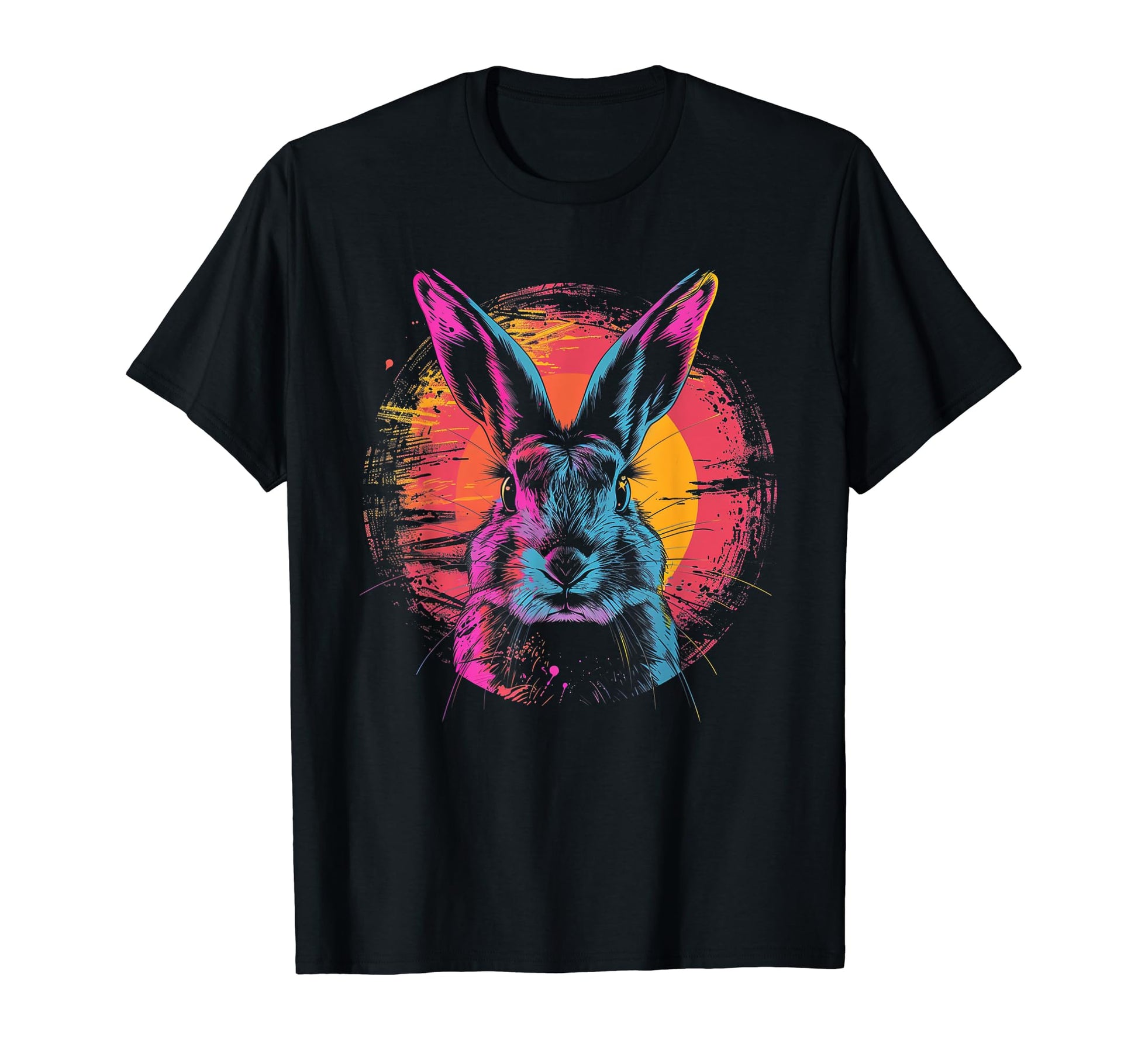 Rabbit Bunny Vaporwave Aesthetic T-Shirt - Aesthetic Graphic Unisex - T-Shirt, Sweatshirt, Hoodie