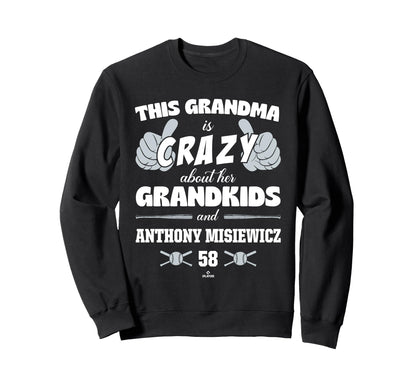 Grandma Crazy Anthony Misiewicz Sweatshirt - Aesthetic Graphic for Adults - T-Shirt, Sweatshirt, Hoodie