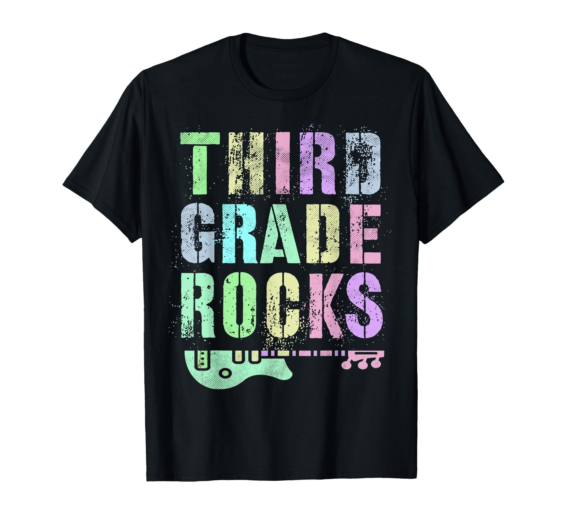 Third Grade Rocks Student Rockstar T-Shirt - Aesthetic Graphic for Adults - T-Shirt, Sweatshirt, Hoodie