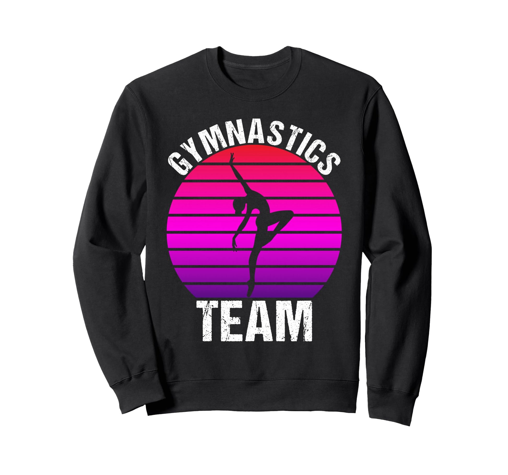 Team Gymnastics Game Day Sports Parent Sweatshirt - Novelty Apparel Unisex - T-Shirt, Sweatshirt, Hoodie