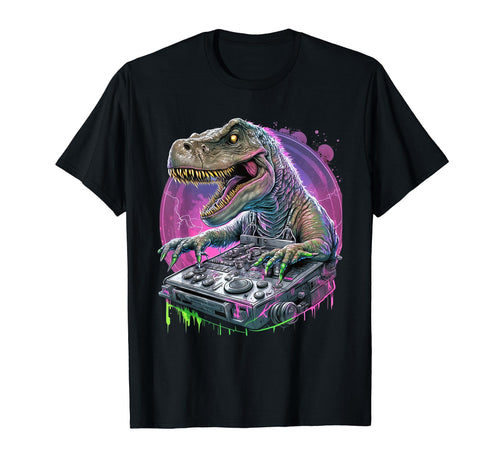 Vaporwave Aesthetic T Rex Dinosaur T-Shirt - Minimalist Print Men Women - T-Shirt, Sweatshirt, Hoodie