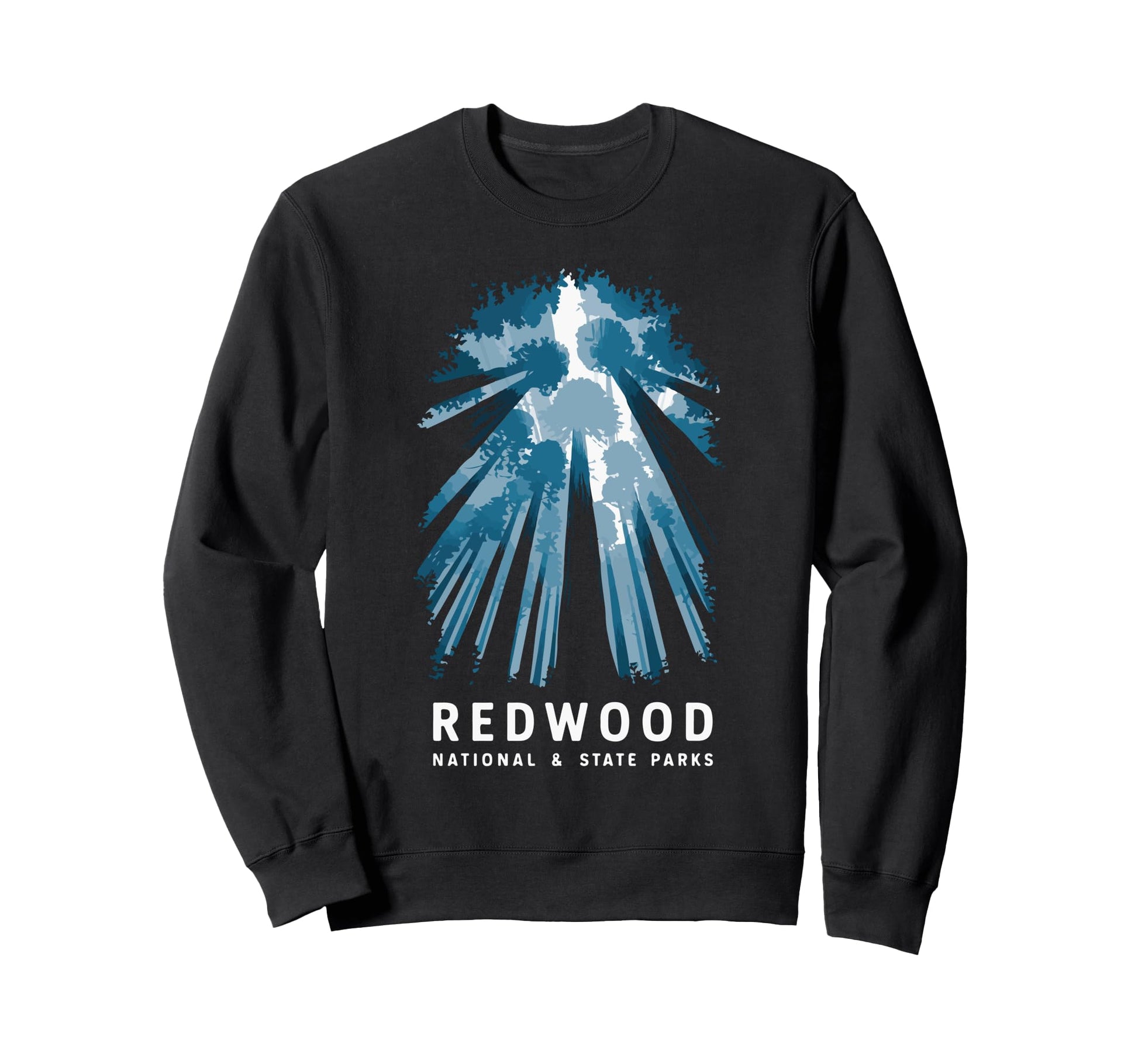 Redwood National State Parks Usa Sweatshirt - Unique Graphic for Adults - T-Shirt, Sweatshirt, Hoodie