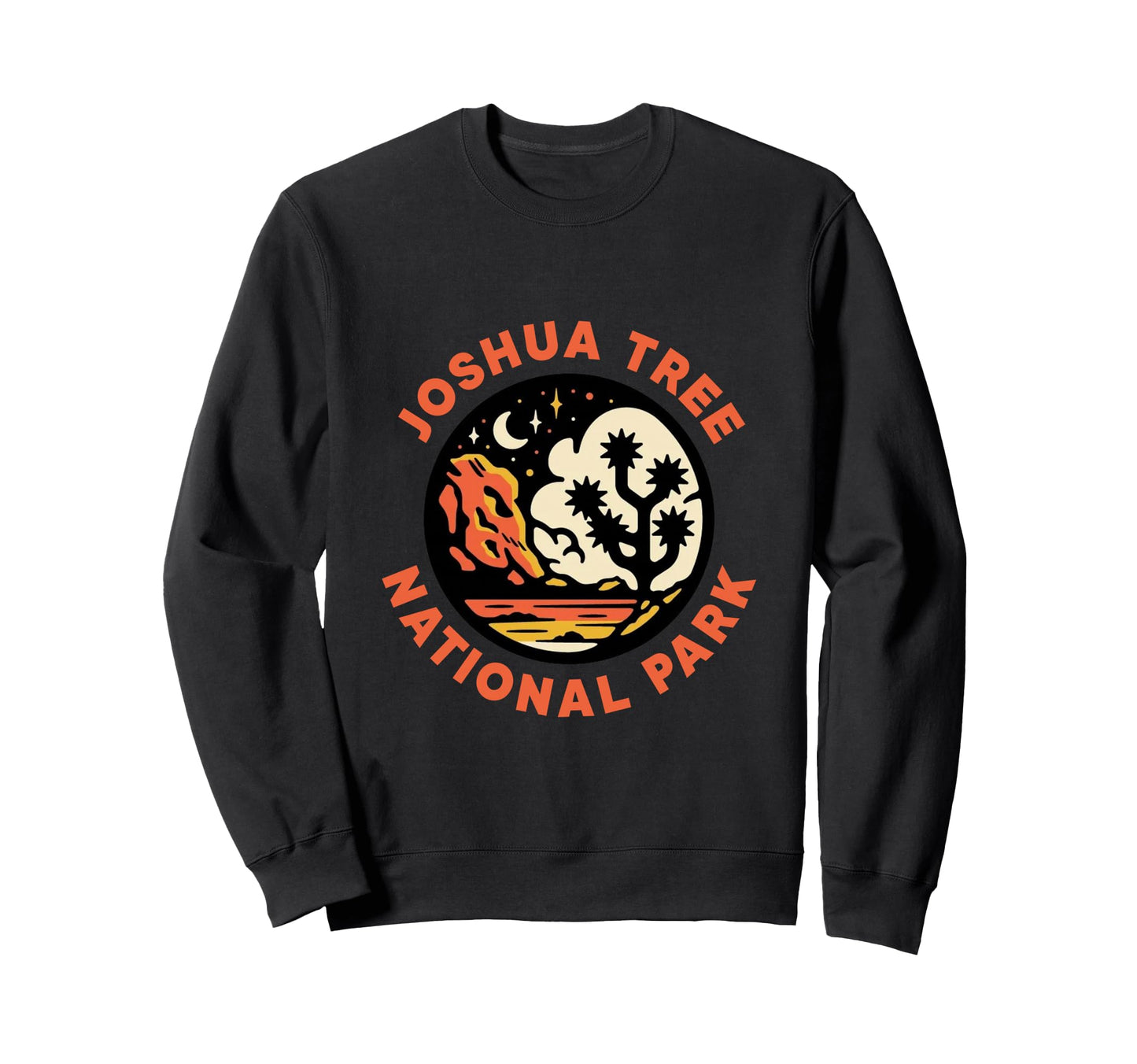 Joshua Tree National Park Night Sweatshirt - Custom Art Print Unisex - T-Shirt, Sweatshirt, Hoodie
