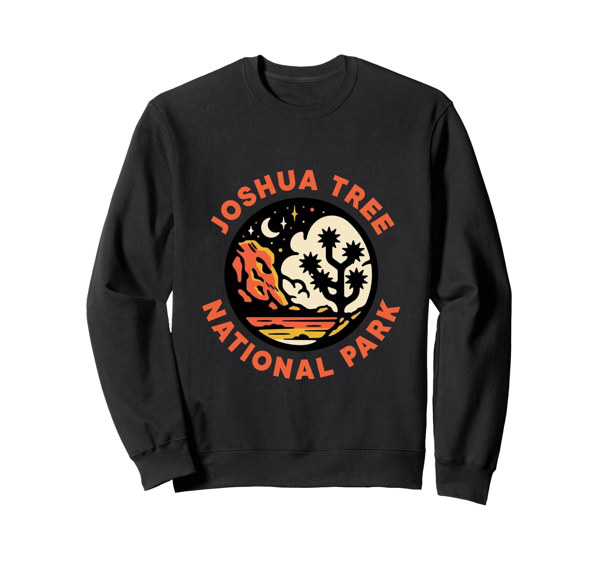 Joshua Tree National Park Night Sweatshirt - Custom Art Print Unisex - T-Shirt, Sweatshirt, Hoodie