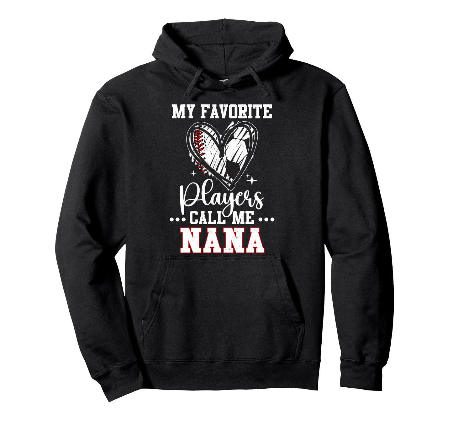 My Favorite Baseball Soccer Players Hoodie - Fun Novelty Design Men Women - T-Shirt, Sweatshirt, Hoodie