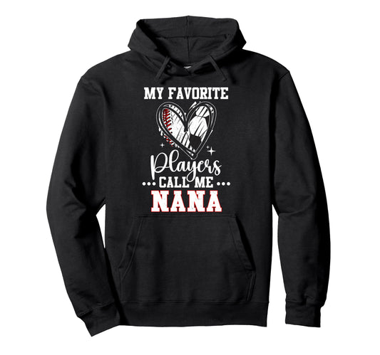My Favorite Baseball Soccer Players Hoodie - Fun Novelty Design Men Women - T-Shirt, Sweatshirt, Hoodie