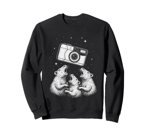 Camera Rat Astronomer Fantasy Sweatshirt - Casual Everyday Wear Men Women - T-Shirt, Sweatshirt, Hoodie