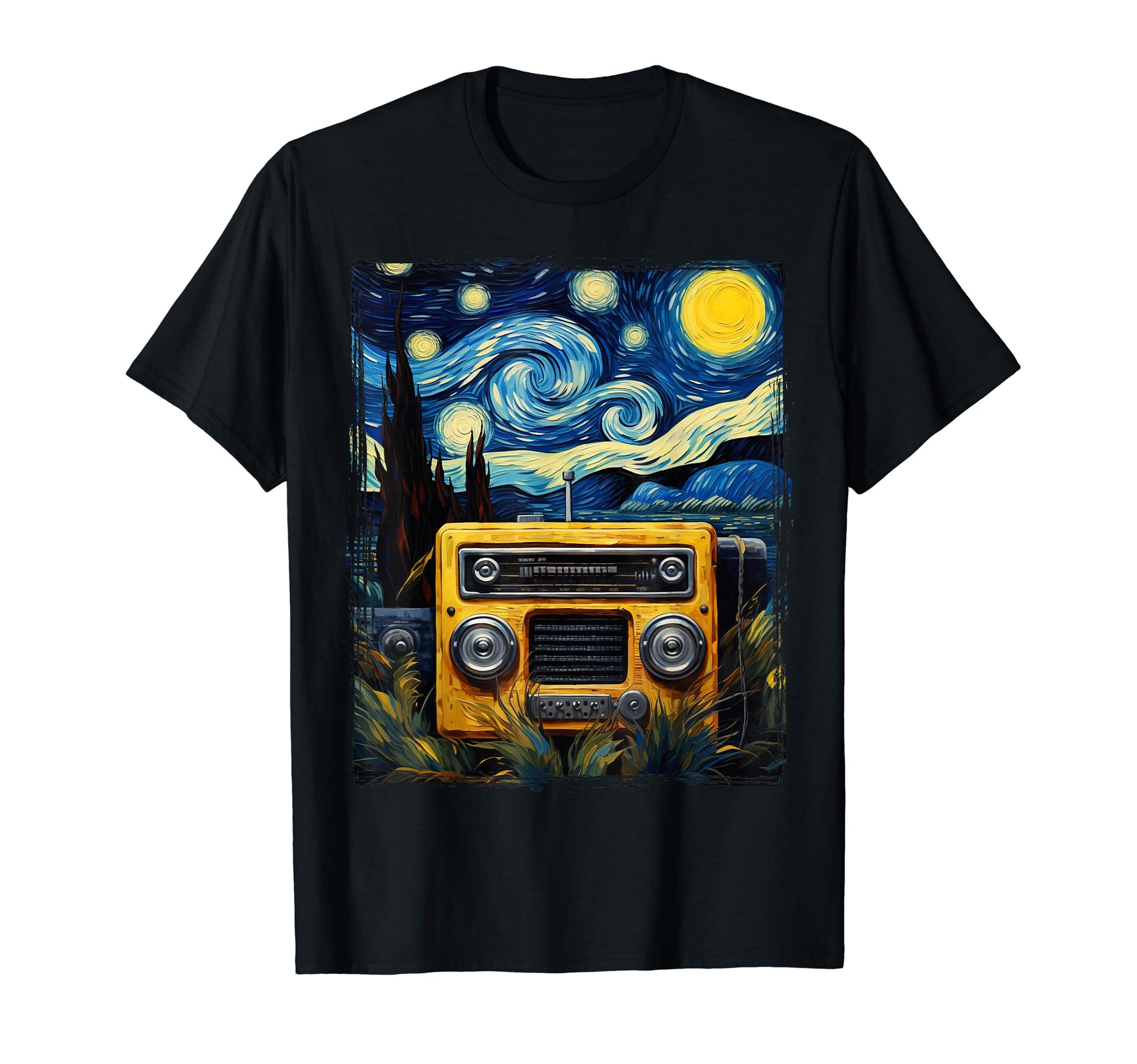 Boombox Radio Old School Hip Hop Rap T-Shirt - Minimalist Print Men Women - T-Shirt, Sweatshirt, Hoodie