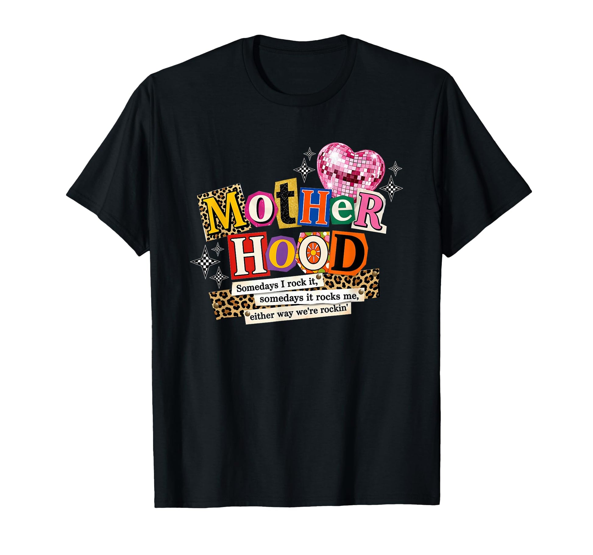 Mother Hood Somedays I Rock It T-Shirt - Minimalist Print for Adults - T-Shirt, Sweatshirt, Hoodie