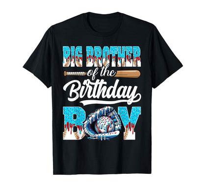 Big Brother Birthday Baseball Ice T-Shirt - Fun Novelty Design for Adults - T-Shirt, Sweatshirt, Hoodie
