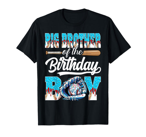 Big Brother Birthday Baseball Ice T-Shirt - Fun Novelty Design for Adults - T-Shirt, Sweatshirt, Hoodie