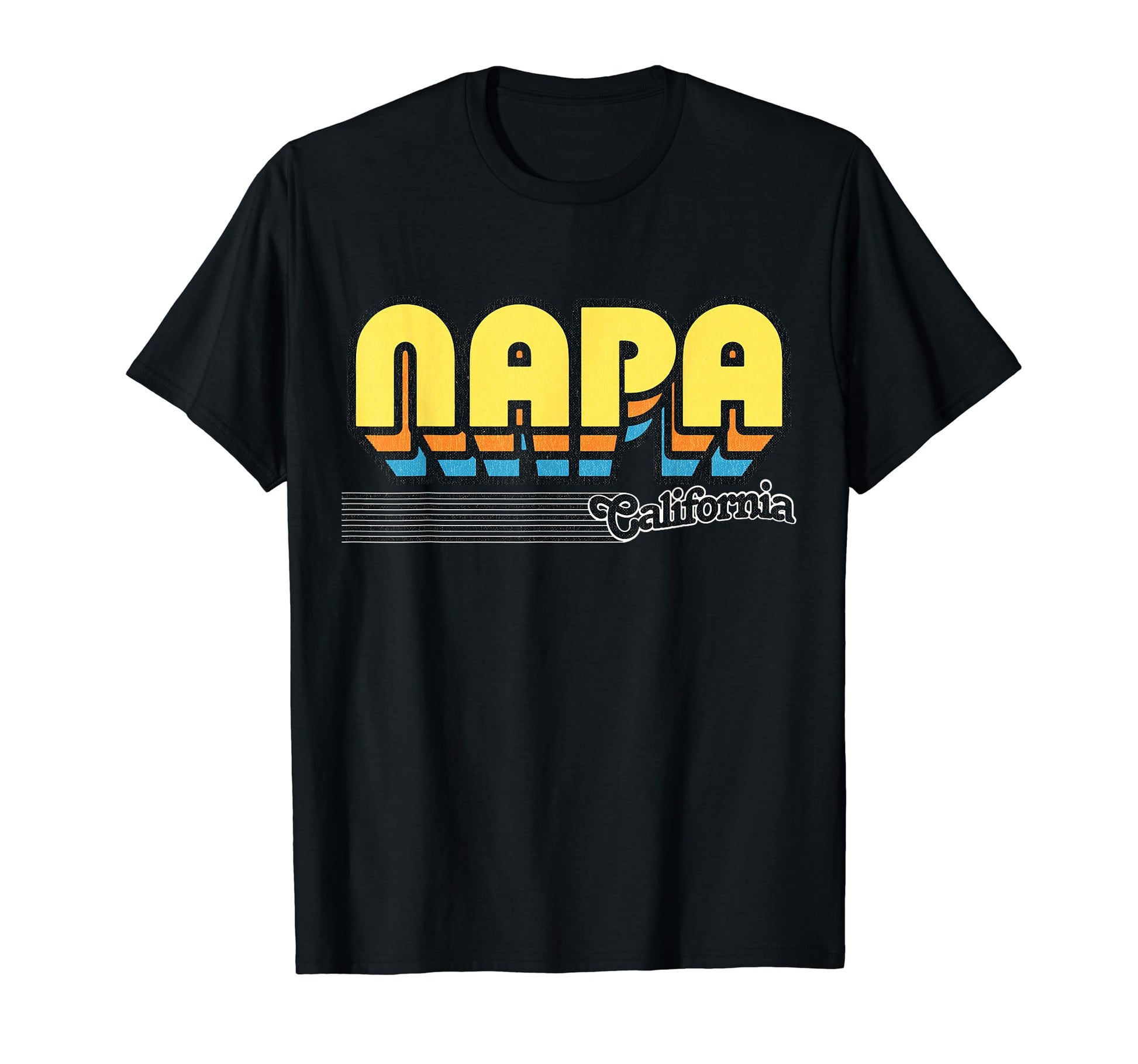 Napa California Stripes T-Shirt - Unique Graphic Men Women - T-Shirt, Sweatshirt, Hoodie