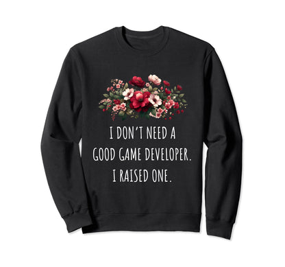 Funny Game Developer Mom Mom Game Sweatshirt - Trendy Graphic Unisex - T-Shirt, Sweatshirt, Hoodie