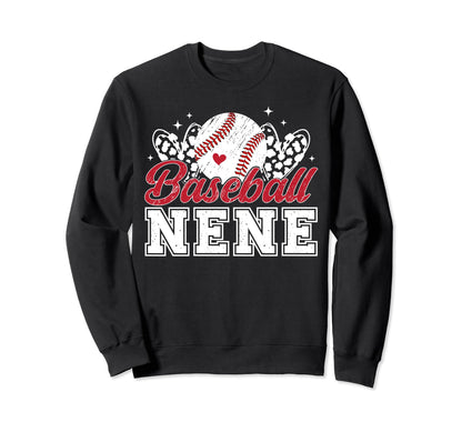 Baseball Nene Grandma Nene Baseball Sweatshirt - Graphic Print Men Women - T-Shirt, Sweatshirt, Hoodie