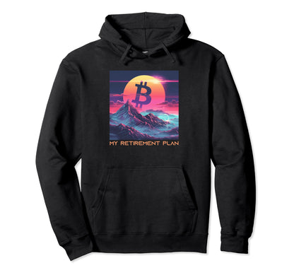 Bitcoin Vaporwave Aesthetic My Hoodie - Aesthetic Graphic Unisex - T-Shirt, Sweatshirt, Hoodie
