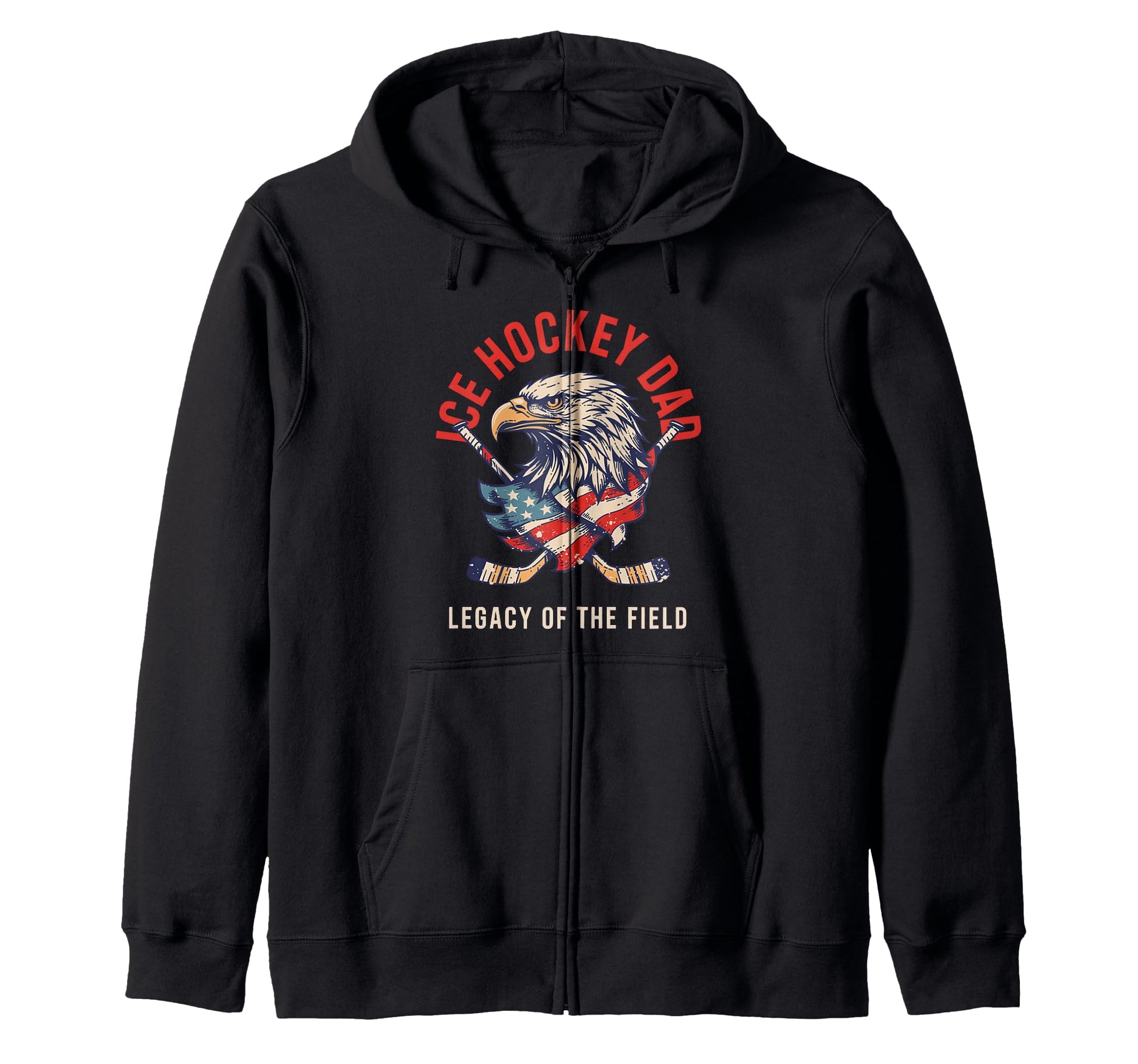 Patriotic Proud Us American Hoodie - Casual Everyday Wear Men Women - T-Shirt, Sweatshirt, Hoodie
