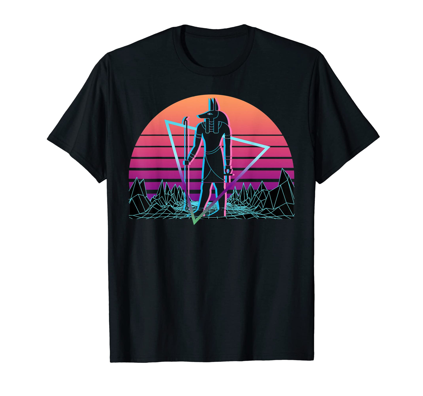 Anubis Egyptian God Ancient Egypt T-Shirt - Streetwear Style for Adults - T-Shirt, Sweatshirt, Hoodie
