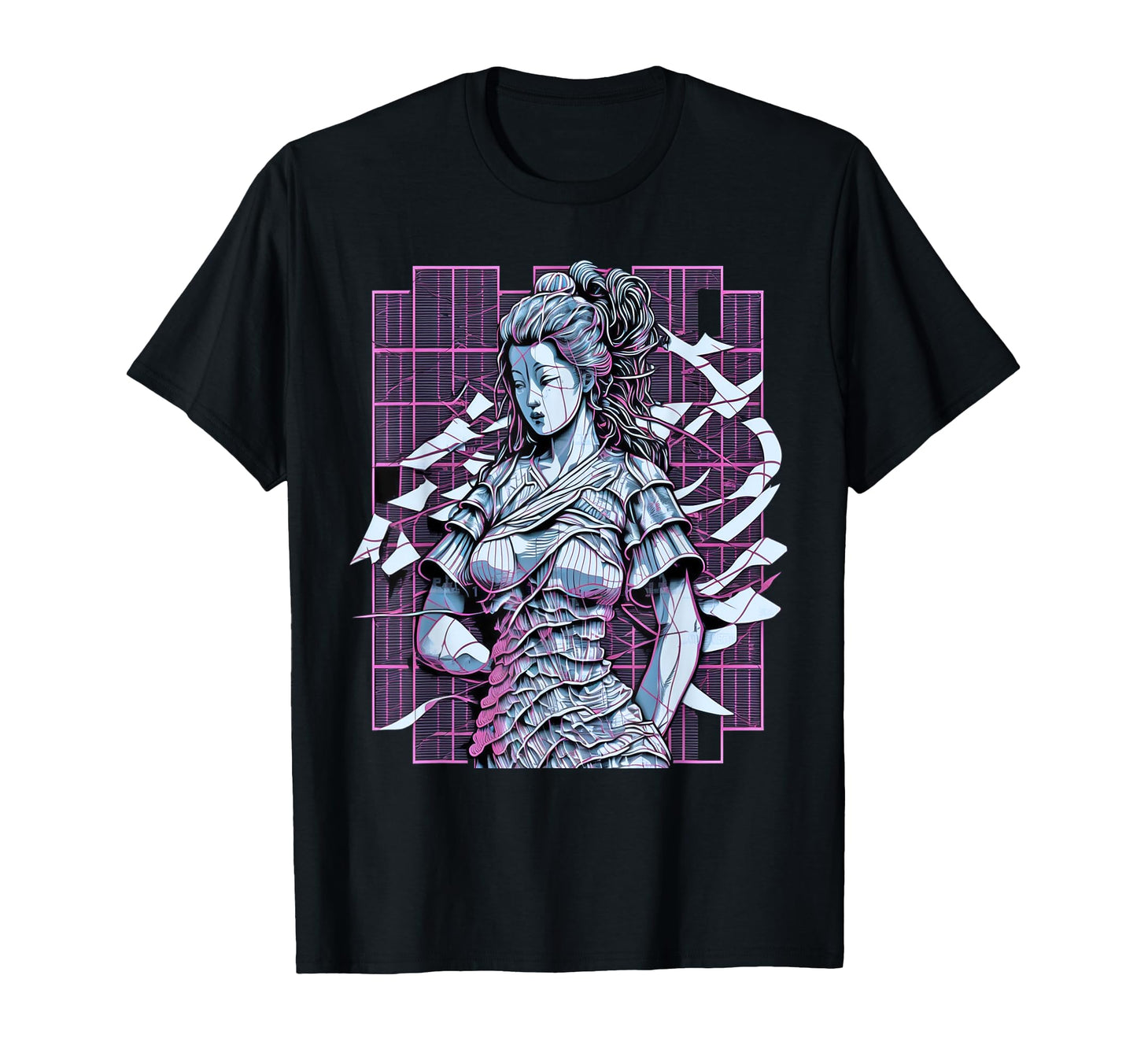 Japan Aesthetic Vaporwave Futuristic T-Shirt - Unique Graphic for Adults - T-Shirt, Sweatshirt, Hoodie