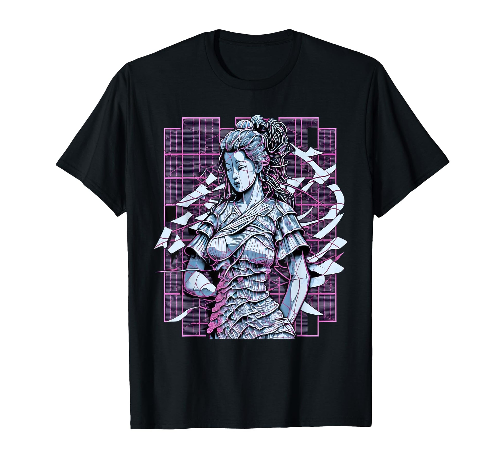 Japan Aesthetic Vaporwave Futuristic T-Shirt - Unique Graphic for Adults - T-Shirt, Sweatshirt, Hoodie