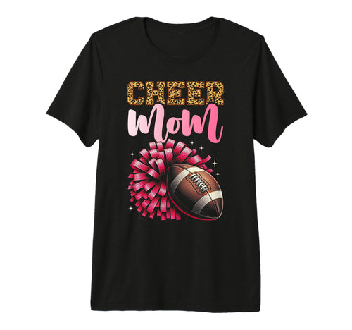 Mom Both Football Cheer Mom T-Shirt - Graphic Print for Adults - T-Shirt, Sweatshirt, Hoodie