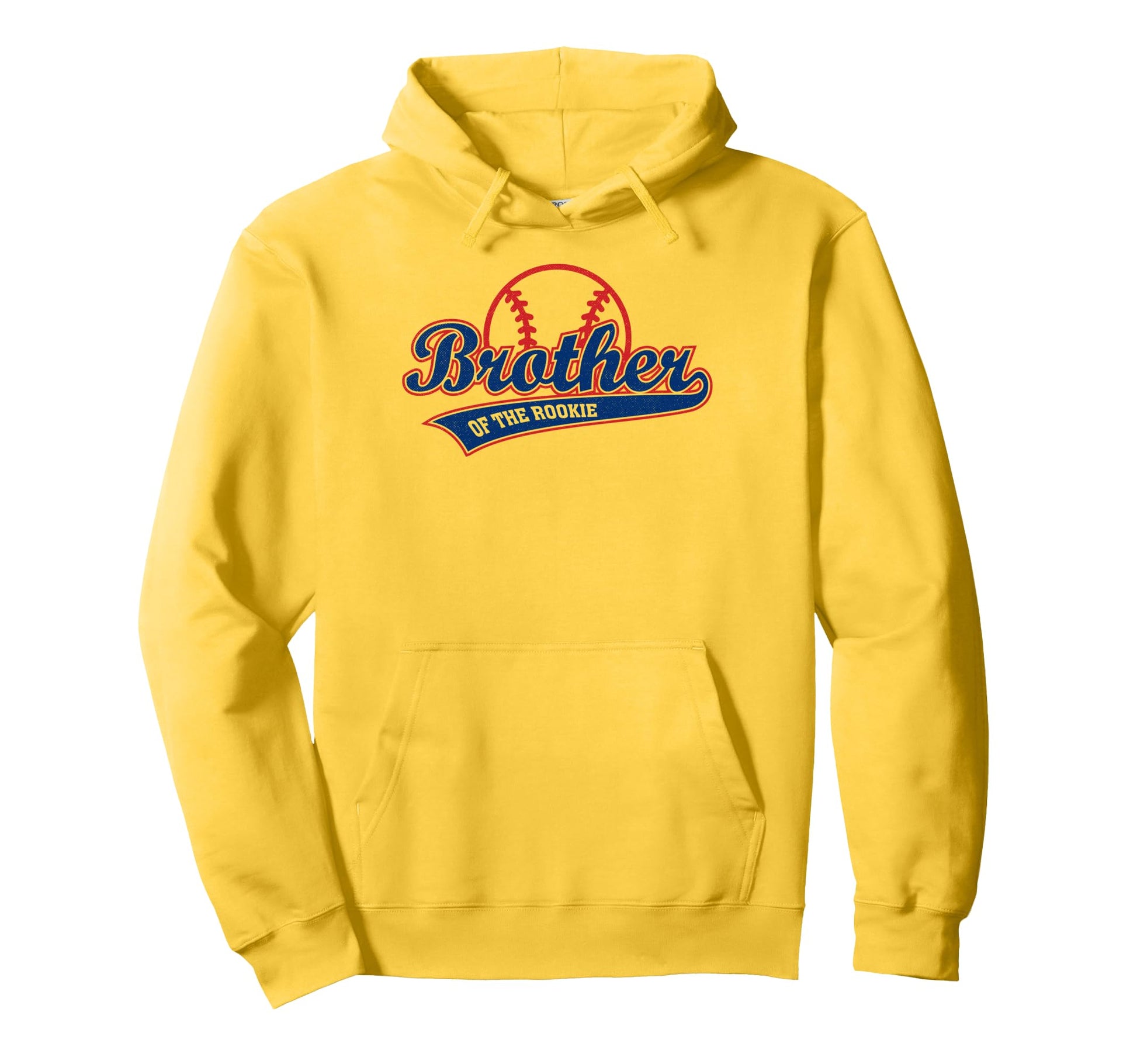 Funny Baseball Brother Rookie Hoodie - Graphic Print Men Women - T-Shirt, Sweatshirt, Hoodie
