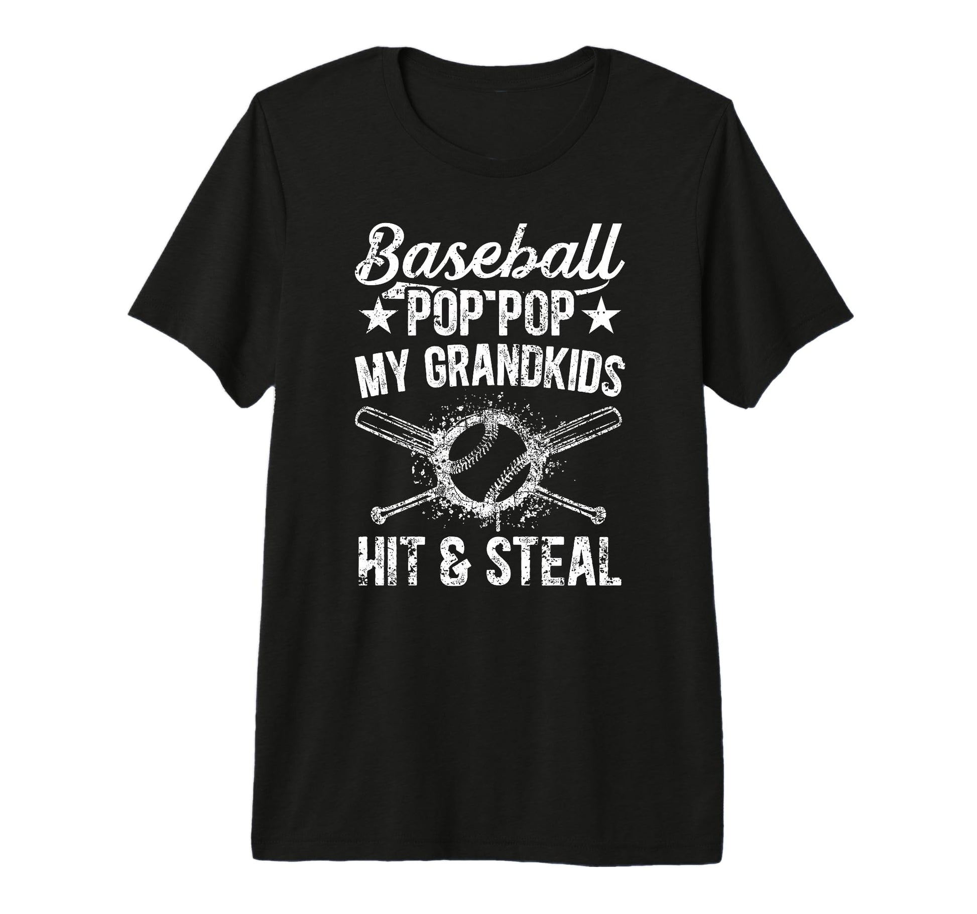 Mens Baseball Pop Pop Grandpa Funny T-Shirt - Aesthetic Graphic Men Women - T-Shirt, Sweatshirt, Hoodie