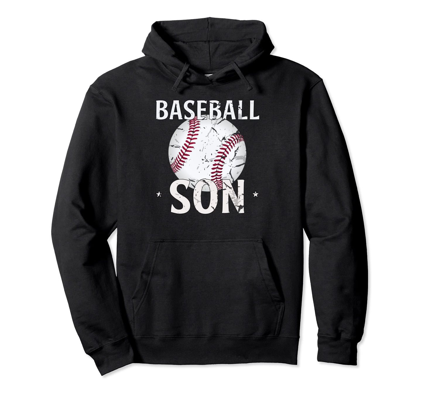 Baseball Son Gifts Fathers Day Hoodie - Casual Everyday Wear Men Women - T-Shirt, Sweatshirt, Hoodie