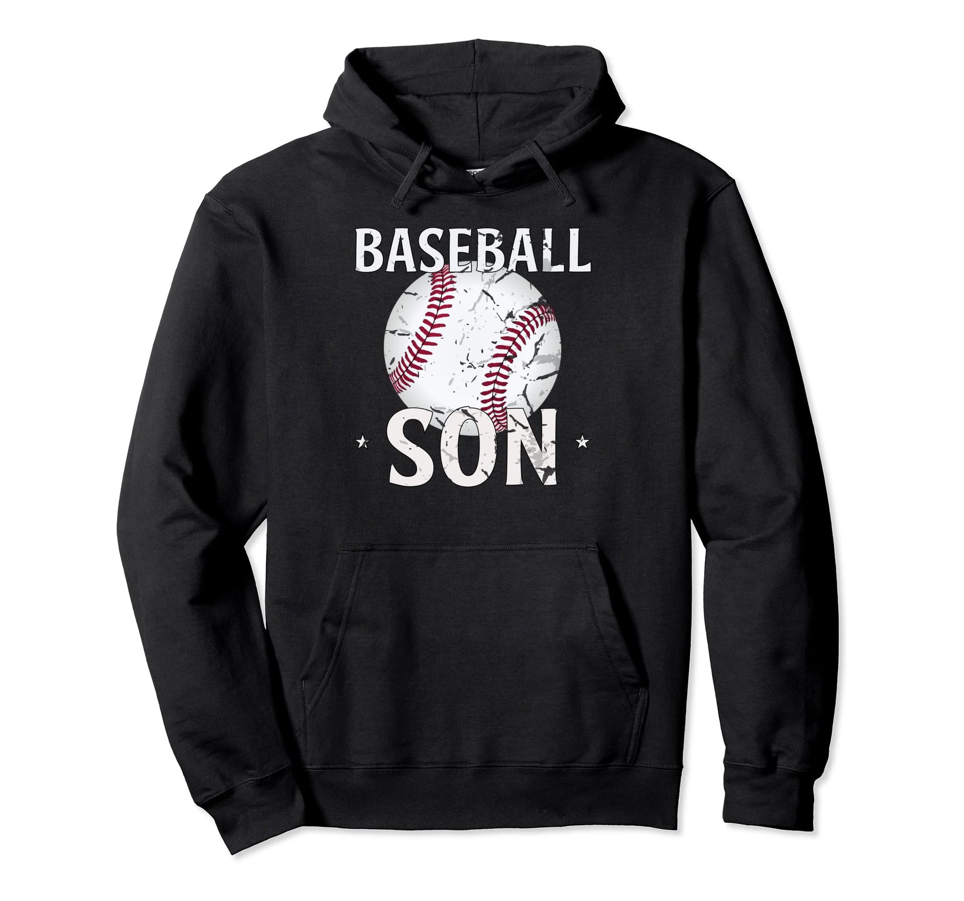 Baseball Son Gifts Fathers Day Hoodie - Casual Everyday Wear Men Women - T-Shirt, Sweatshirt, Hoodie