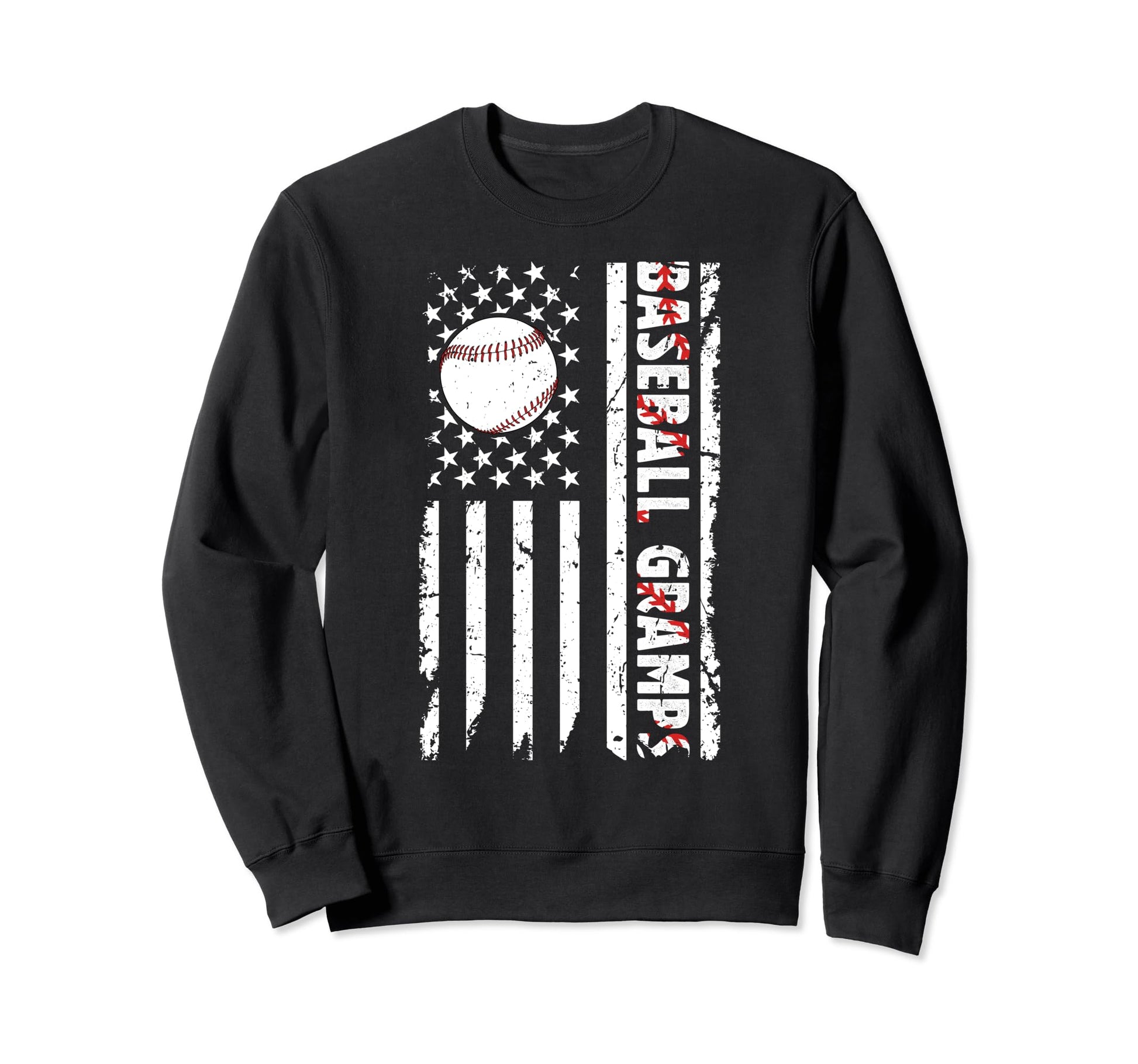 Baseball Gramps Baseball Player Sweatshirt - Aesthetic Graphic for Adults - T-Shirt, Sweatshirt, Hoodie