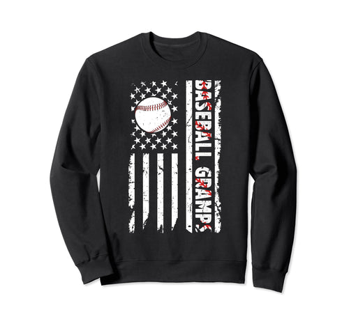 Baseball Gramps Baseball Player Sweatshirt - Aesthetic Graphic for Adults - T-Shirt, Sweatshirt, Hoodie