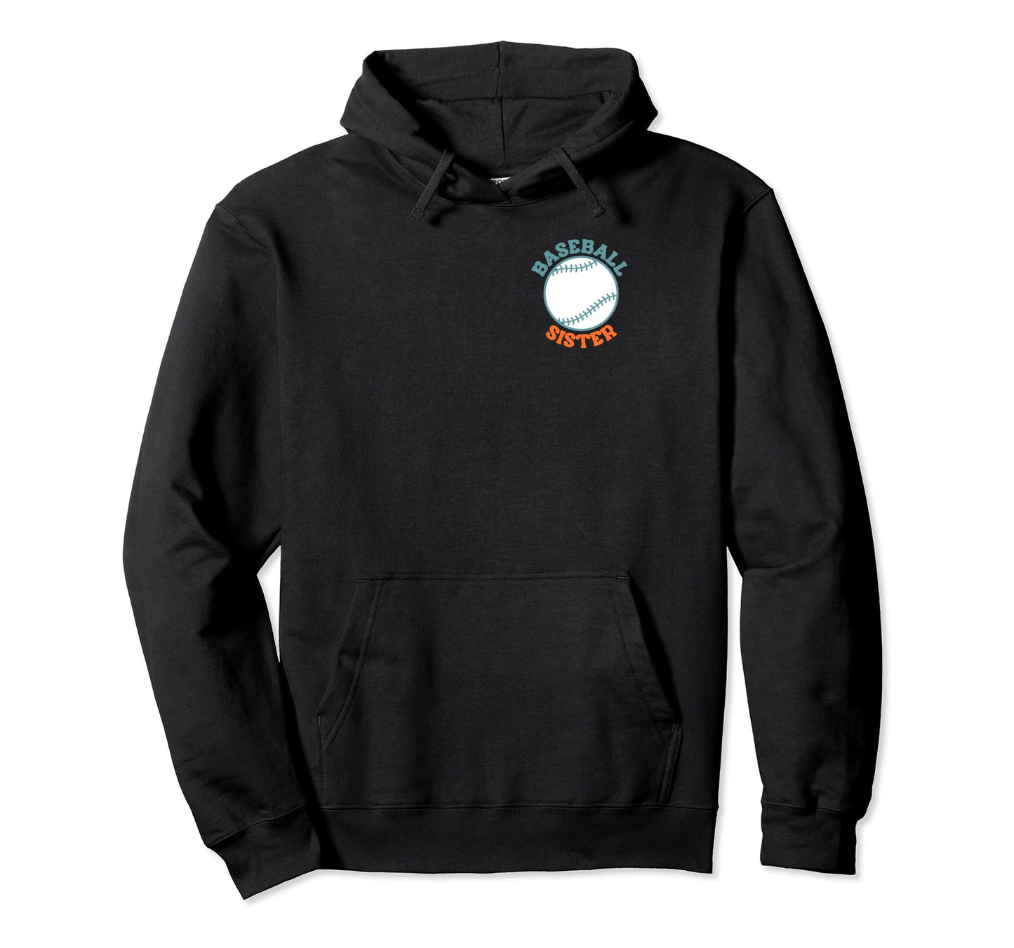My Baseball Sister Era Groovy Sister Hoodie - Novelty Apparel Men Women - T-Shirt, Sweatshirt, Hoodie
