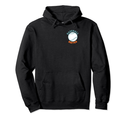 My Baseball Sister Era Groovy Sister Hoodie - Novelty Apparel Men Women - T-Shirt, Sweatshirt, Hoodie