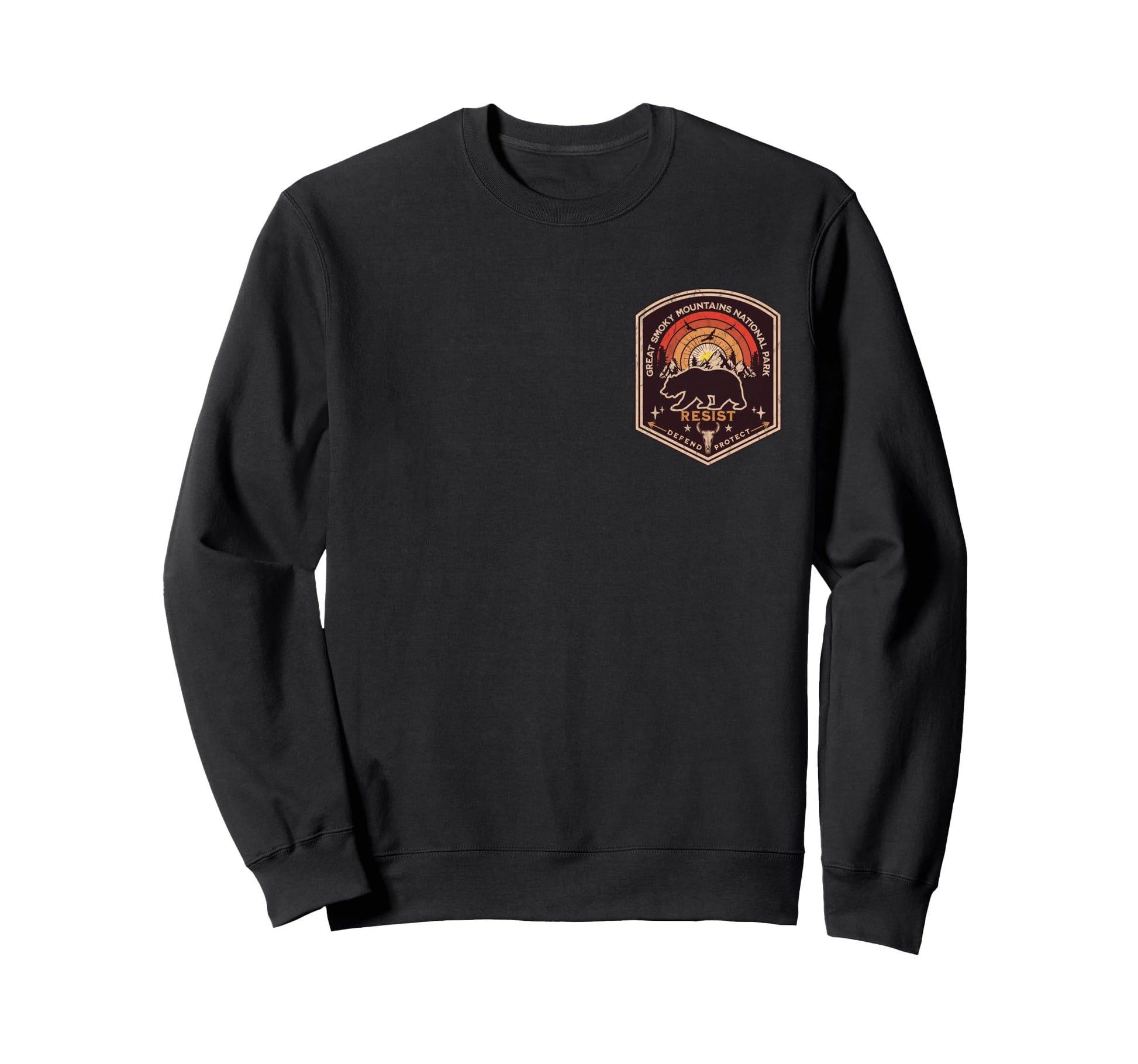 Great Smoky Mountains National Sweatshirt - Streetwear Style for Adults - T-Shirt, Sweatshirt, Hoodie
