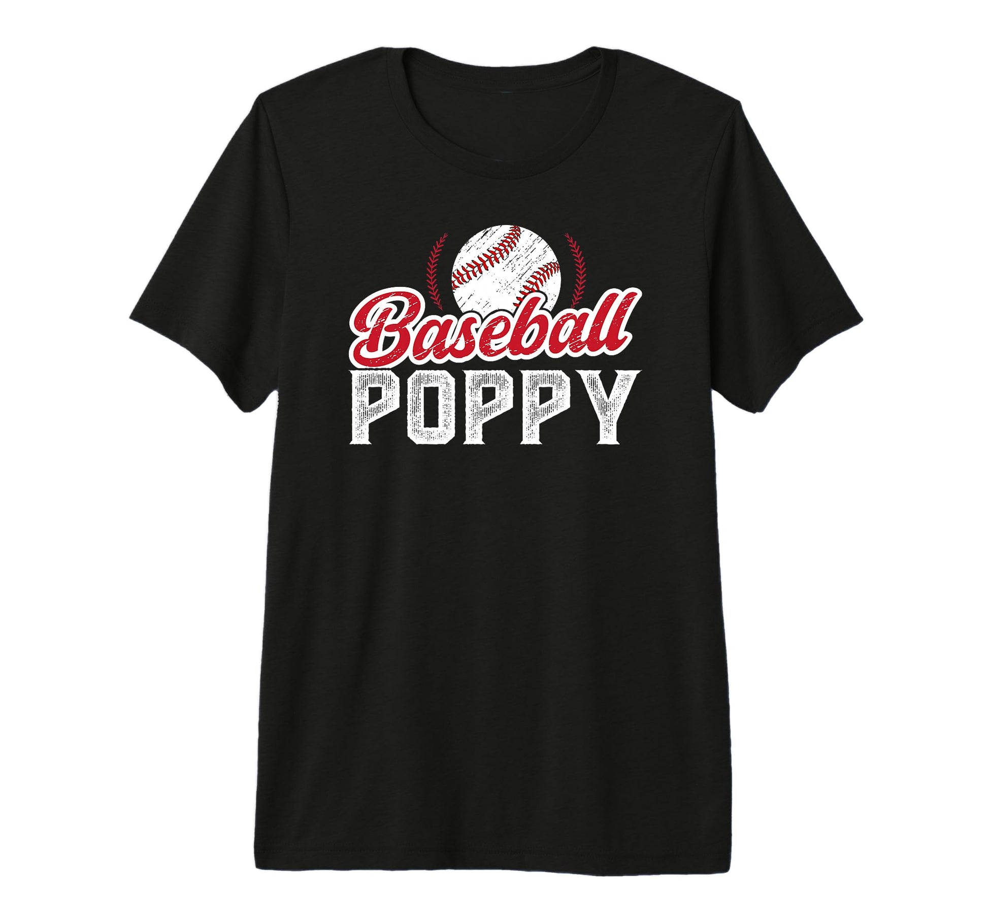 Mens Baseball Poppy Proud Poppy Baseball T-Shirt - Trendy Graphic Unisex - T-Shirt, Sweatshirt, Hoodie