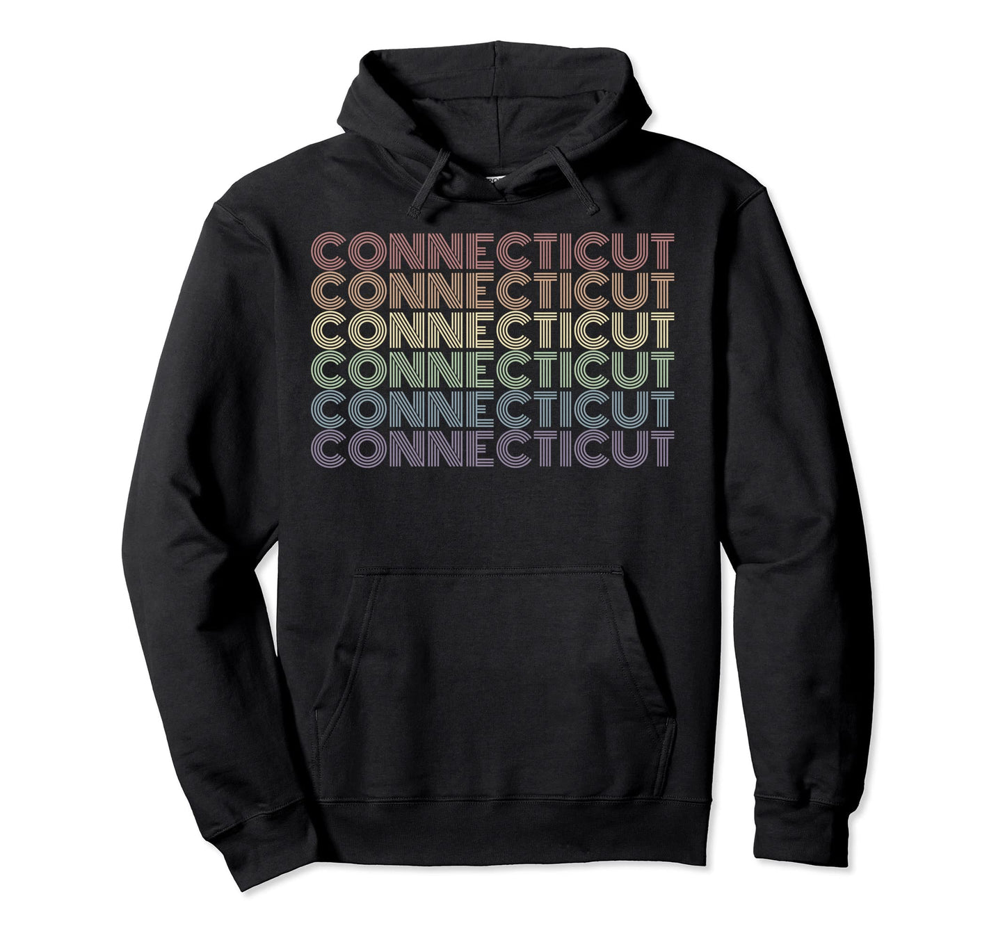 Connecticut Gay Pride Lgbt Us State Hoodie - Trendy Graphic Unisex - T-Shirt, Sweatshirt, Hoodie