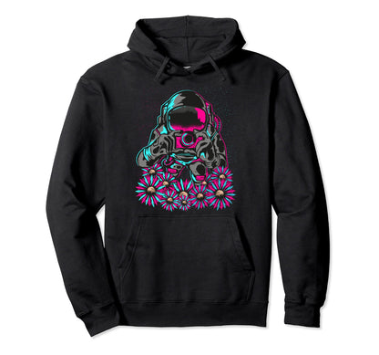 Aesthetic Vaporwave Japan 80S 90S Astronaut Hoodie - Graphic Print Unisex - T-Shirt, Sweatshirt, Hoodie