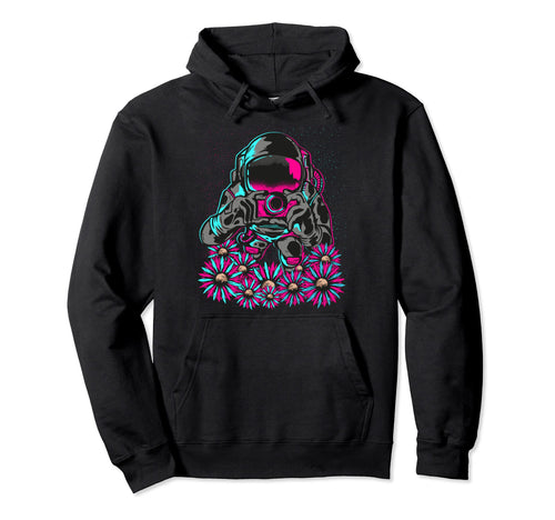 Aesthetic Vaporwave Japan 80S 90S Astronaut Hoodie - Graphic Print Unisex - T-Shirt, Sweatshirt, Hoodie